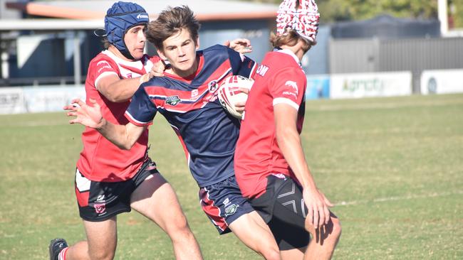 Emmaus centre Alex Fuller scored two tries in the Dolphins Challenge grand final win.