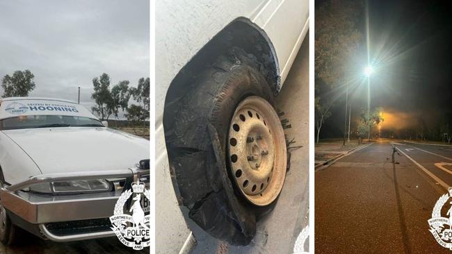 A driver has been fined after allegedly hooning in Alice Springs on May 31.