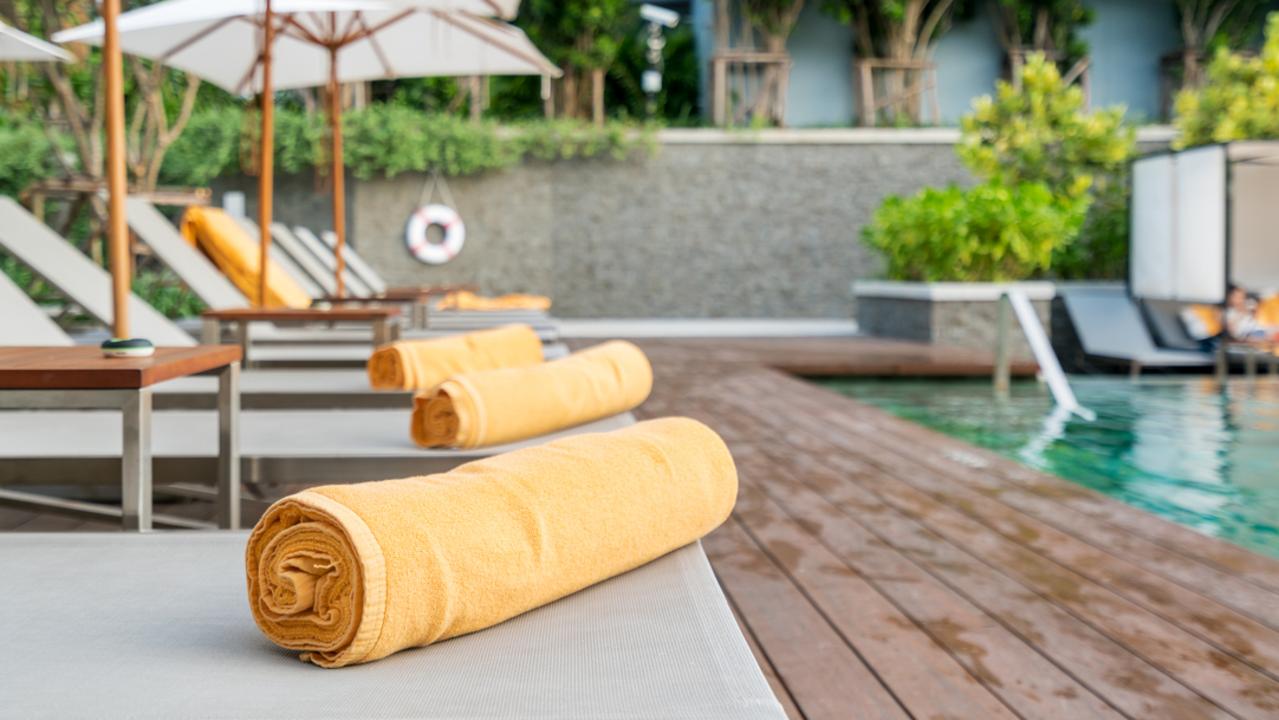 People don't muck around when it comes to pool side. Source: iStock via ake1150sb