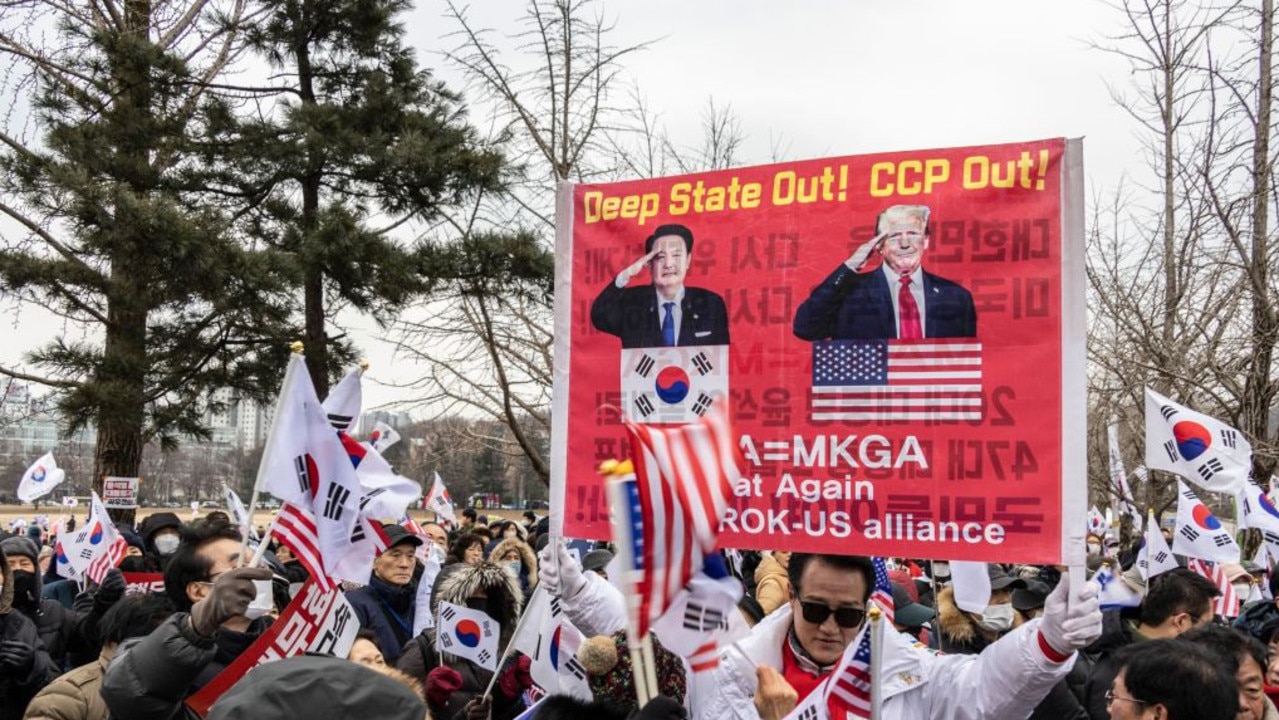 Yoon’s supporters look west to ‘make Korea great again’