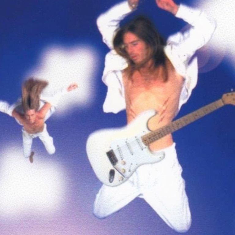 His daughter described him as a ‘beast’ on the guitar. Picture: Instagram