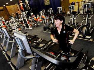 City Fit instructor Sue Lindsay says increasing cardio fitness is a great way to help lose weight. Picture: Darryn Smith