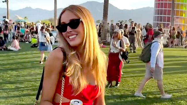 Bec Judd at Coachella. picture : Instagram ,