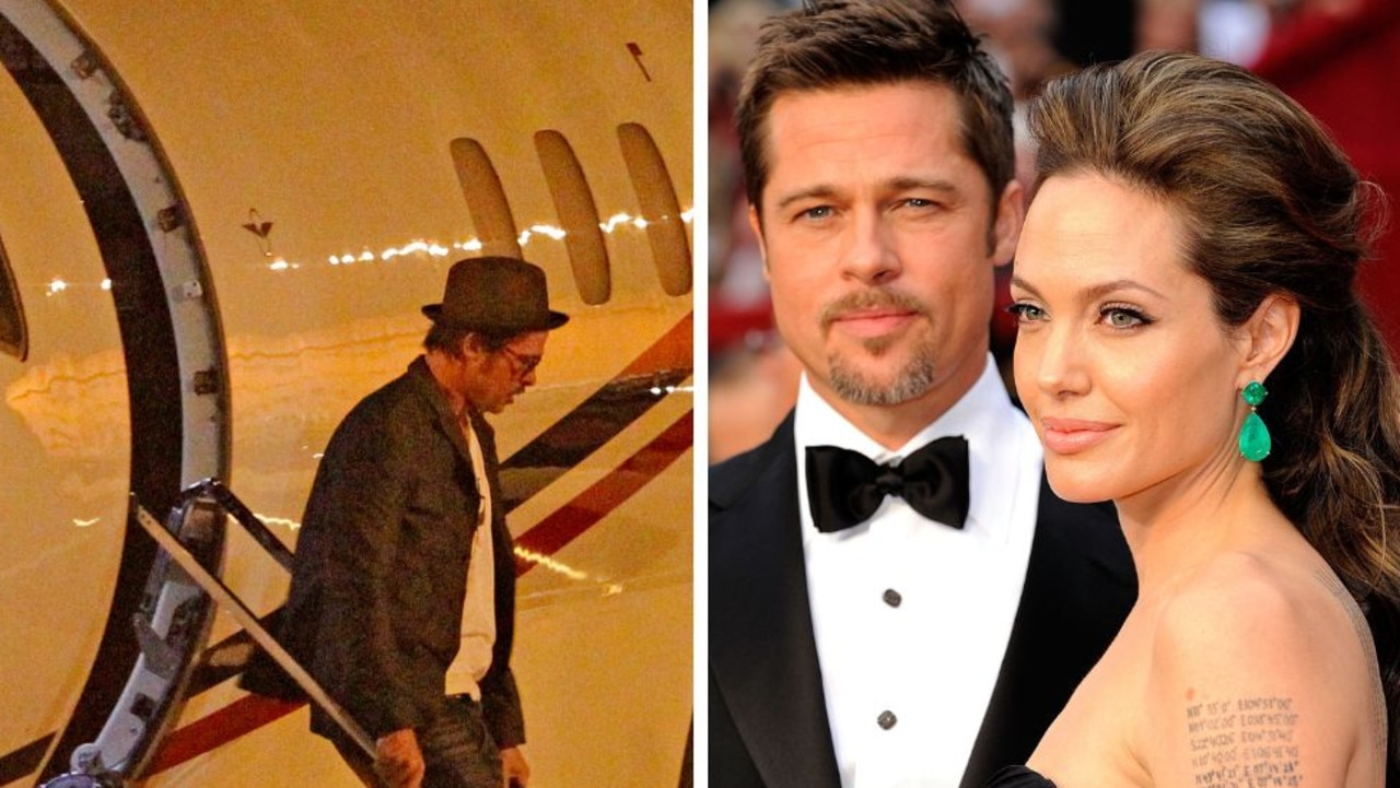 Angelina Jolie Departs Australia Via Private Jet