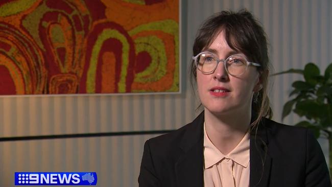 Slater and Gordon lawyer Gemma Leigh-Dodds is handling the case. Picture: 9News