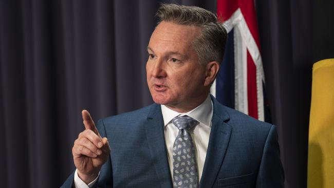 Climate Change and Energy Minister Chris Bowen has shut down suggestions of nuclear energy. Picture: Martin Ollman