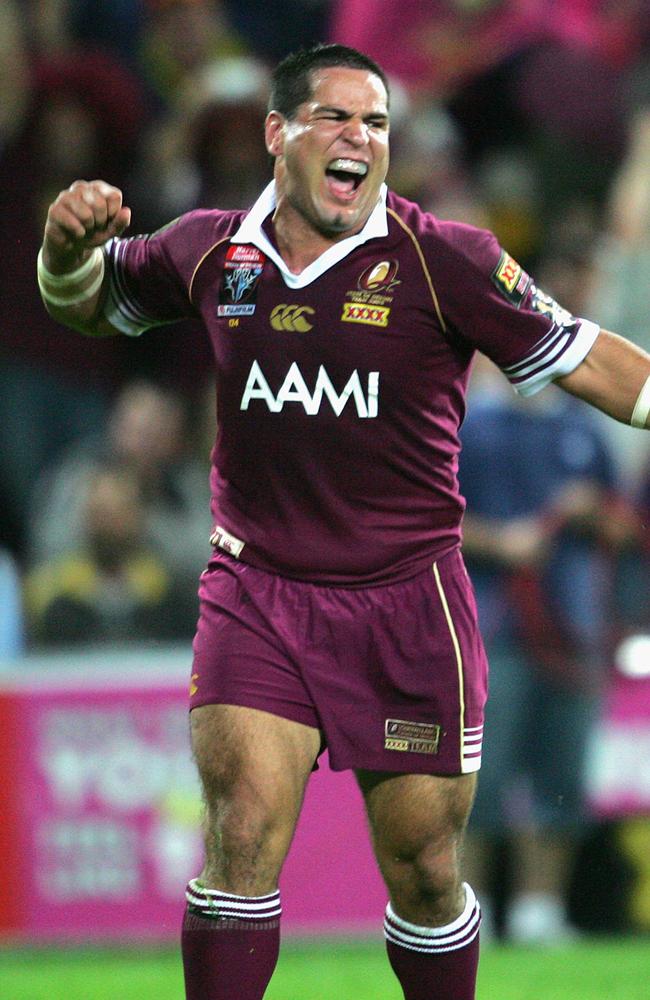 The former Origin great says he struggles to carry groceries now. Photo: Darren England.