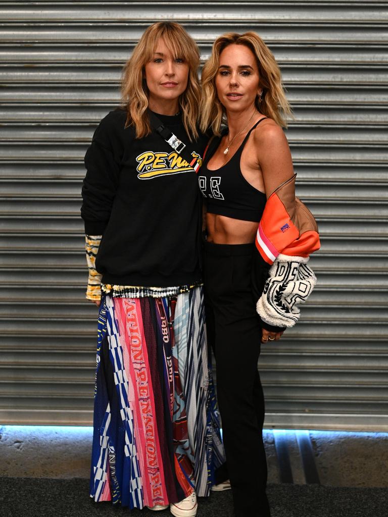 P.E. Nation founders Claire Greaves and Pip Edwards in 2019. Picture: James Gourley/Getty Images