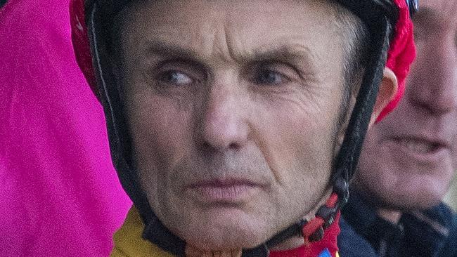 Jockey Tony Allan made his return to Australian racing at the Gold Coast meeting on Saturday, August 10, 2019. MUST CREDIT: Greg Irvine, Magic Millions.