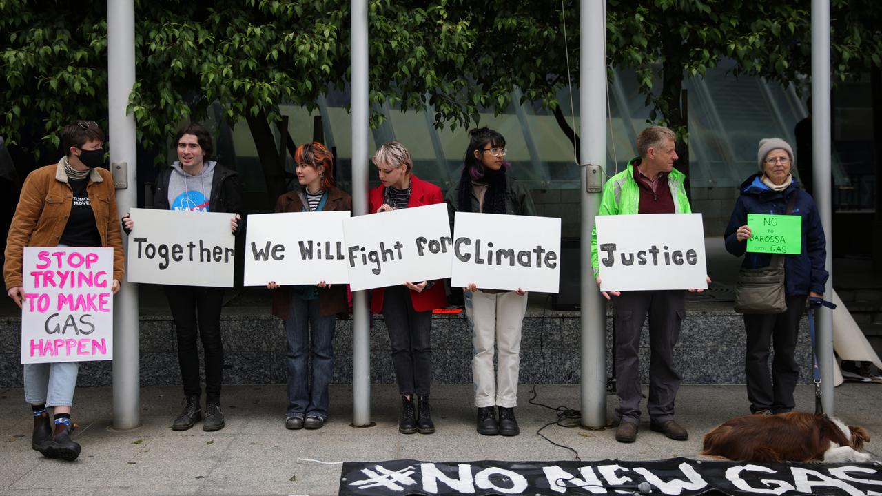 The Barossa gas project has been targeted by protesters. Picture: Getty Images