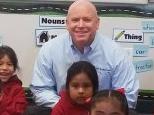 Most of these students would be the first in their families to go to college, thanks to Marty Burbank's donation.