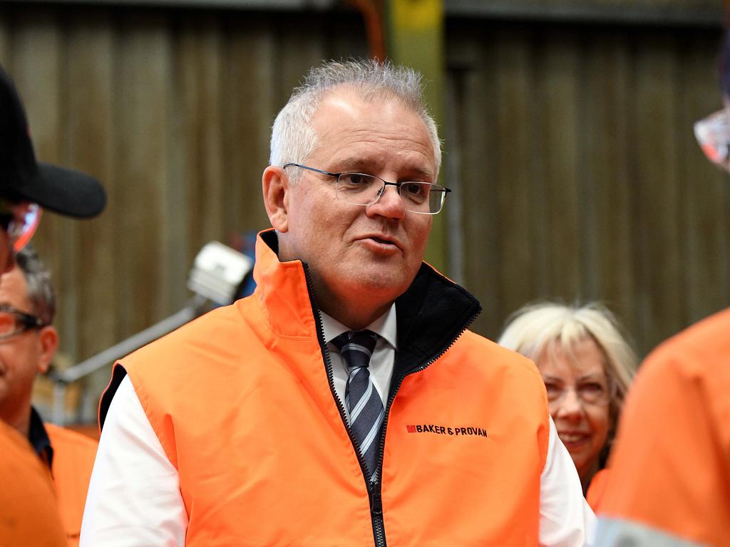 Prime Minister Scott Morrison defended the senate inquiry during a press conference in Sydney on Monday. Picture: NCA NewsWire/Bianca De Marchi