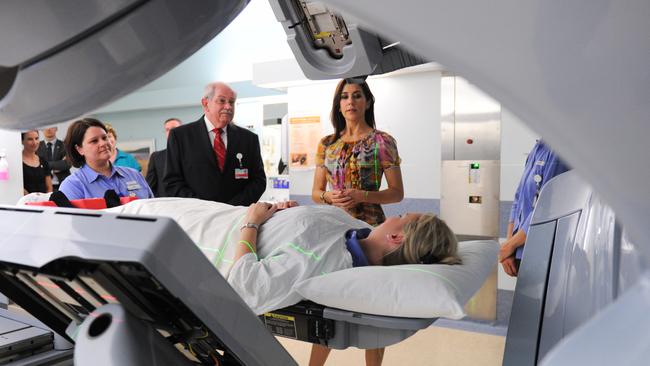 Crown Princess Mary of Denmark at the Sydney hospital in 2011. Picture: AAP