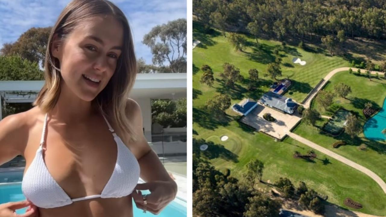 Steph Claire Smith’s epic family retreat with golf course for sale