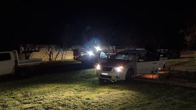 A Holden Caprice was allegedly stolen by three youths overnight in Dubbo. Photo: Facebook.