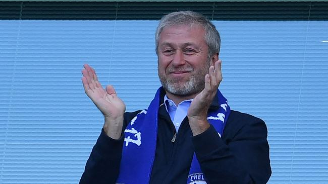 Chelsea's Russian owner Roman Abramovich.