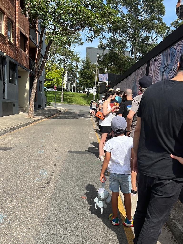 The Gibbons Street testing clinic at Redfern. Picture: Supplied