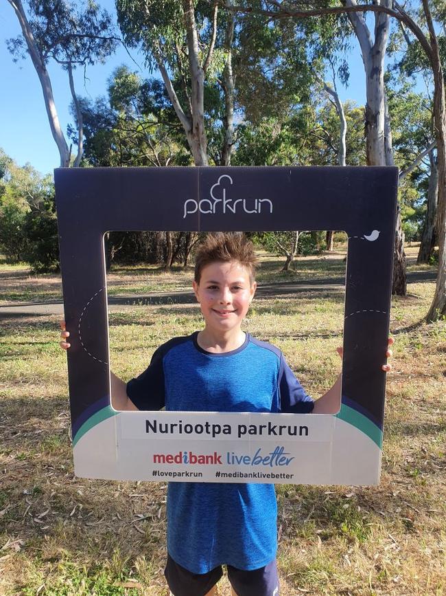 Elias is now 14 years old and has kept Mary “on her toes”. Picture: Supplied