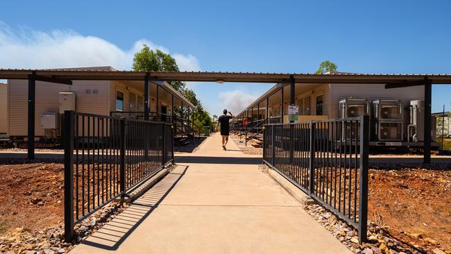 A look inside the Howard Springs quarantine facility. Picture: Ben Sale/ Other Side Productions