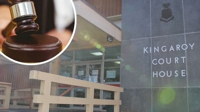 Generic image of Kingaroy Courthouse with a judge's gavel.