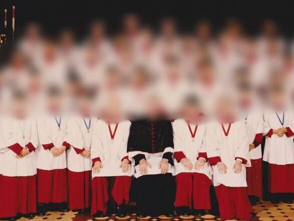 The St Patrick's Cathedral choir, pictured in 1996. Picture: Supplied