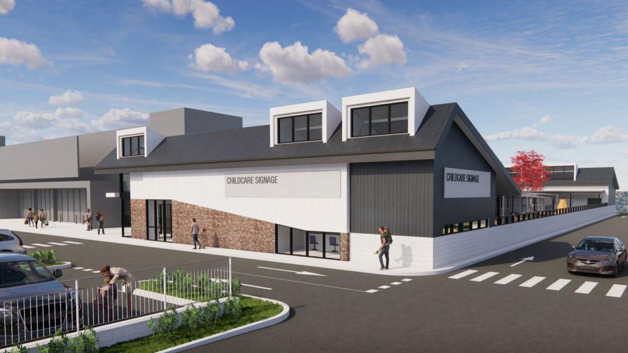 A new childcare centre for more than 100 children and nearly two dozen staff has been proposed next to the HomeCo Toowoomba retail block on Hume Street in Kearneys Spring.