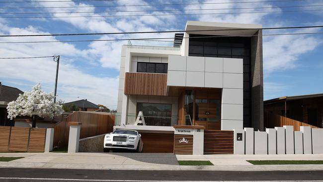 The Harbourside serviced apartments and his home. Photo: Andrew Murray