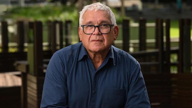 Aboriginal leader Mick Gooda says the Indigenous centre would be a lasting legacy of the 2032 Brisbane Olympic Games. Picture: Lyndon Mechielsen