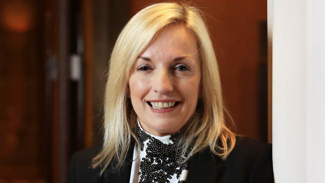 Christine Holgate, the new boss of Australia Post. Picture: Aaron Francis/The Australian