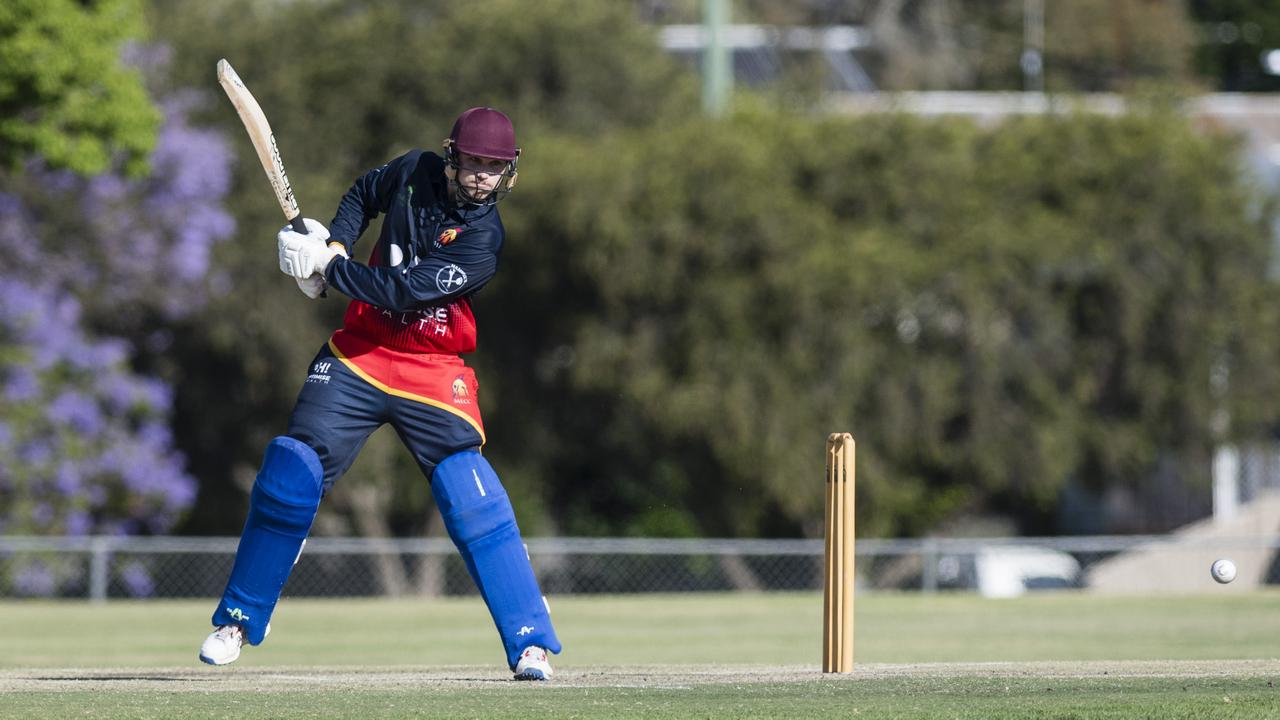 Ben Brocherie bats for Metropolitan-Easts. Picture: Kevin Farmer