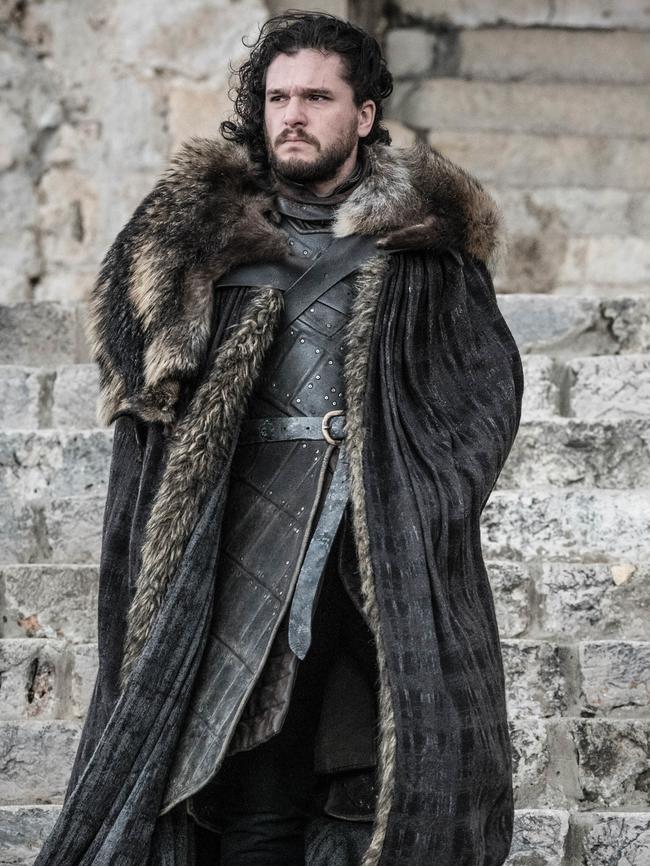 What will be Jon Snow’s fate in the Game of Thrones book? Picture: Helen Sloan/HBO