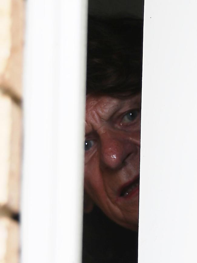 Arthurell at his front door in Yagoona.