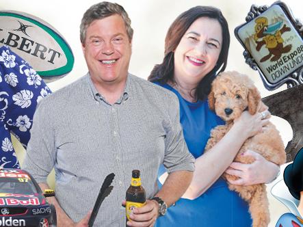 The 10 things you never knew about Tim Nicholls and Annastacia Palaszczuk. Picture: Image digitally altered.