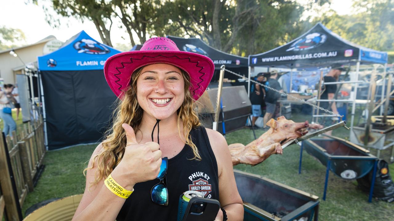 Breeanna Brookes at Meatstock at Toowoomba Showgrounds, Friday, April 8, 2022. Picture: Kevin Farmer