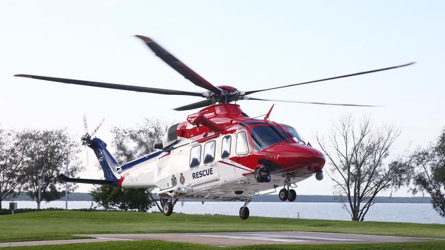 The drones could release pressure on QGAir Rescue 510 helicopters in Cairns. PICTURE: BRENDAN RADKE