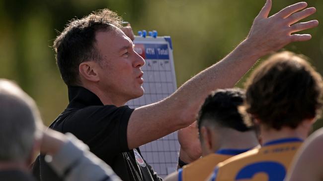St Bernard's coach Steven Alessio. Picture: Andy Brownbill