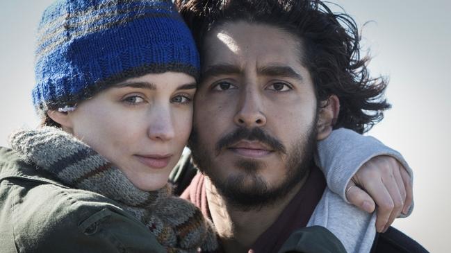 Rooney Mara and Dev Patel in Lion. Picture: Mark Rogers