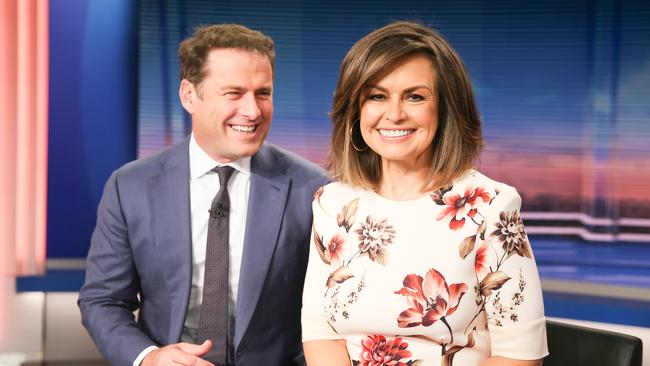 Karl Stefanovic and Lisa Wilkinson. Picture: The Australian