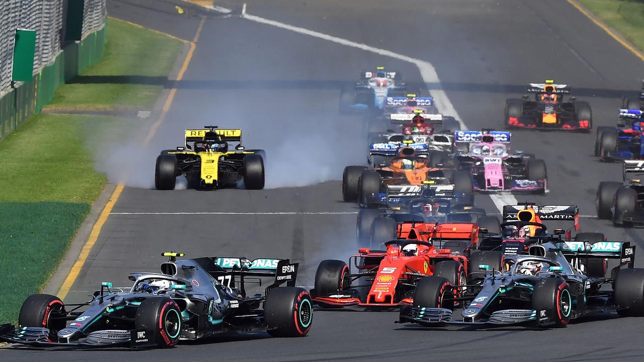 F1 race schedule 2020