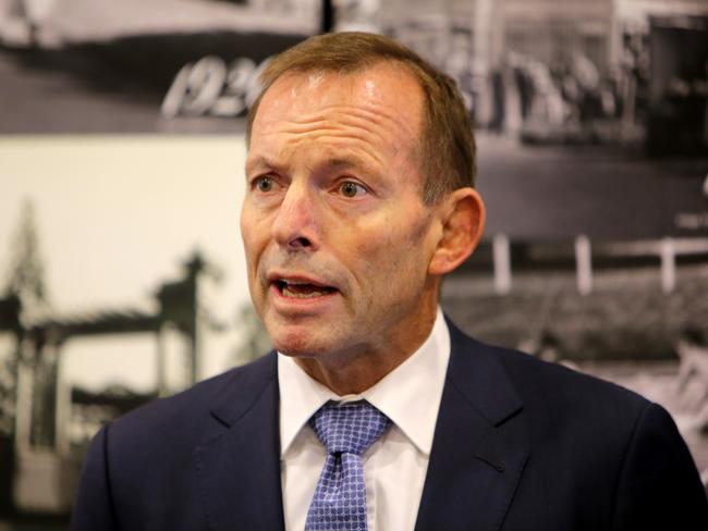 Former prime minister Tony Abbott says “enough is enough” when it comes to fighting extremists. Picture: Stuart McEvoy