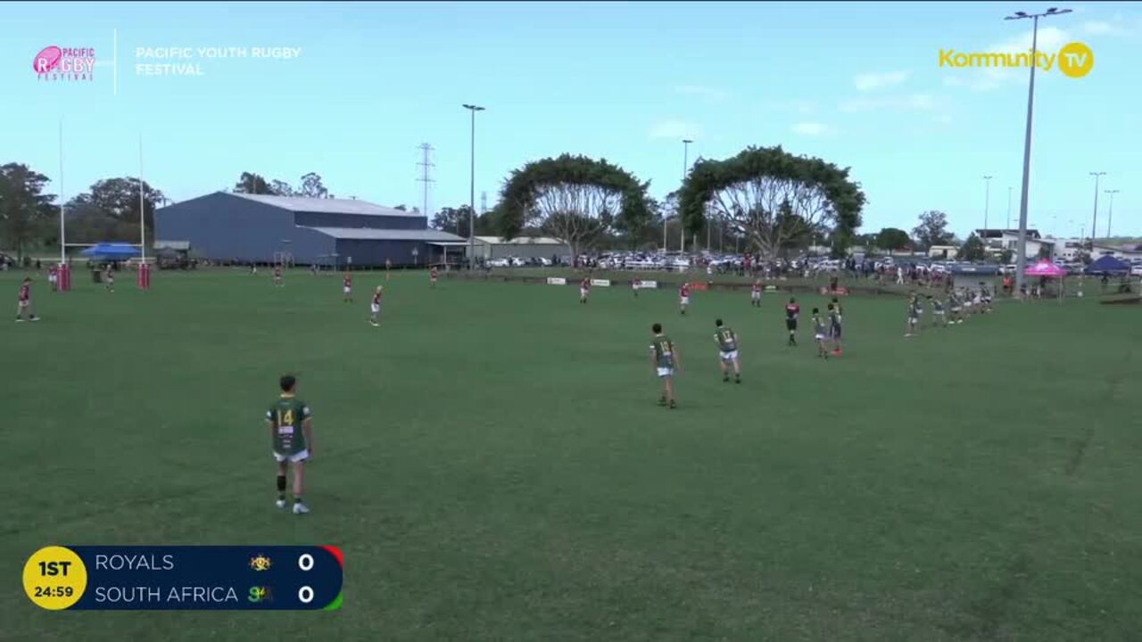 Replay: South Africa v Royals (U18 boys 7th PO)—2024 Pacific Youth Rugby Festival Day 3