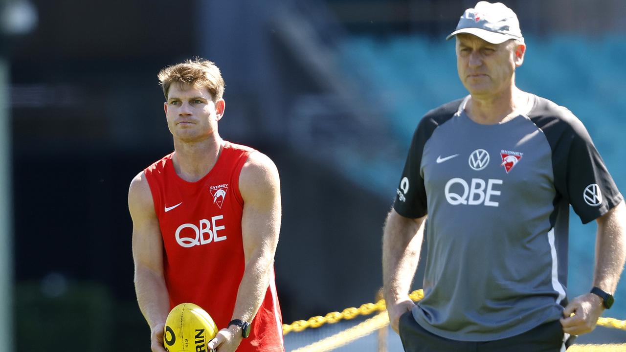 Taylor Adams could be called on by coach John Longmire. Picture: Phil Hillyard