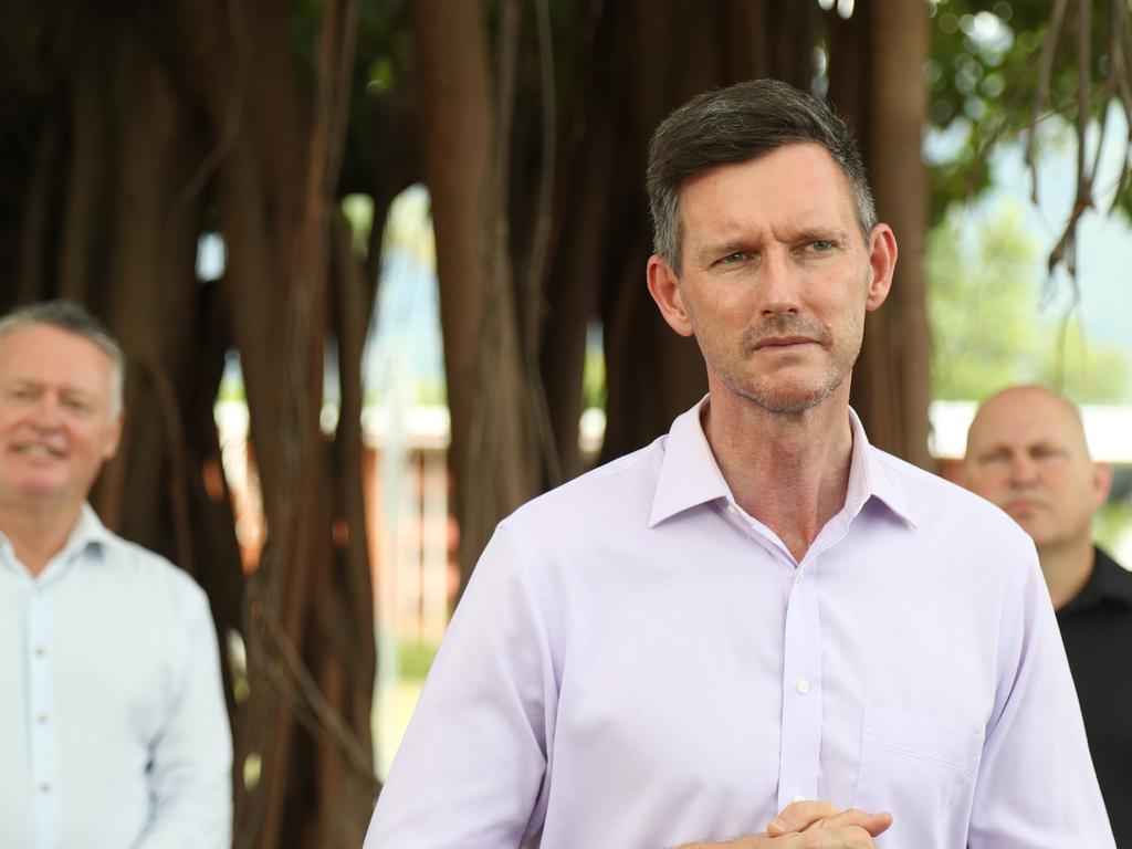 Transport Minister Mark Bailey brought in hefty penalties for drivers using mobile phones, even if stopped in traffic, because it would save lives. Picture: Stewart McLean