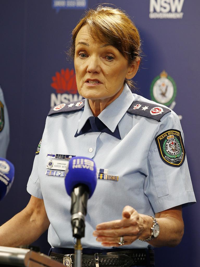 Police Commissioner Karen Webb. Picture: John Appleyard