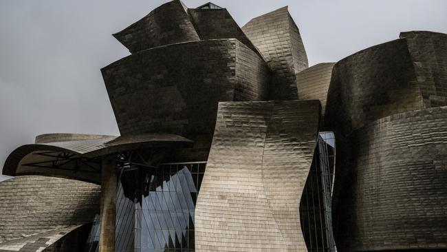 The landmark Guggenheim Museum in Bilbao, Spain. Picture: Getty