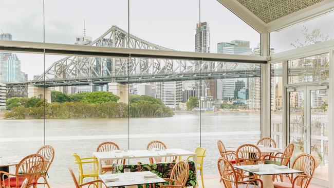 Arc Dining and Wine Bar at Howard Smith Wharves, Brisbane. Picture: Brisbane Tourism