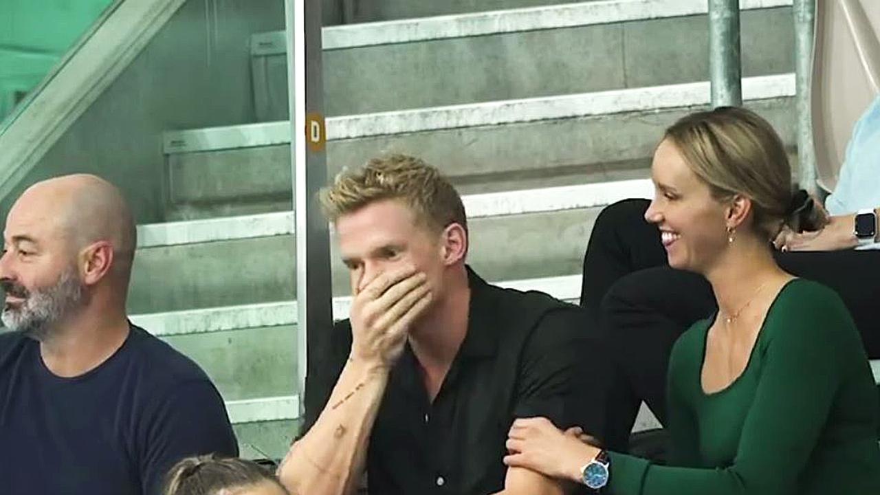 Cody Simpson and Emma McKeon react to Cody making the Australian Swim team.