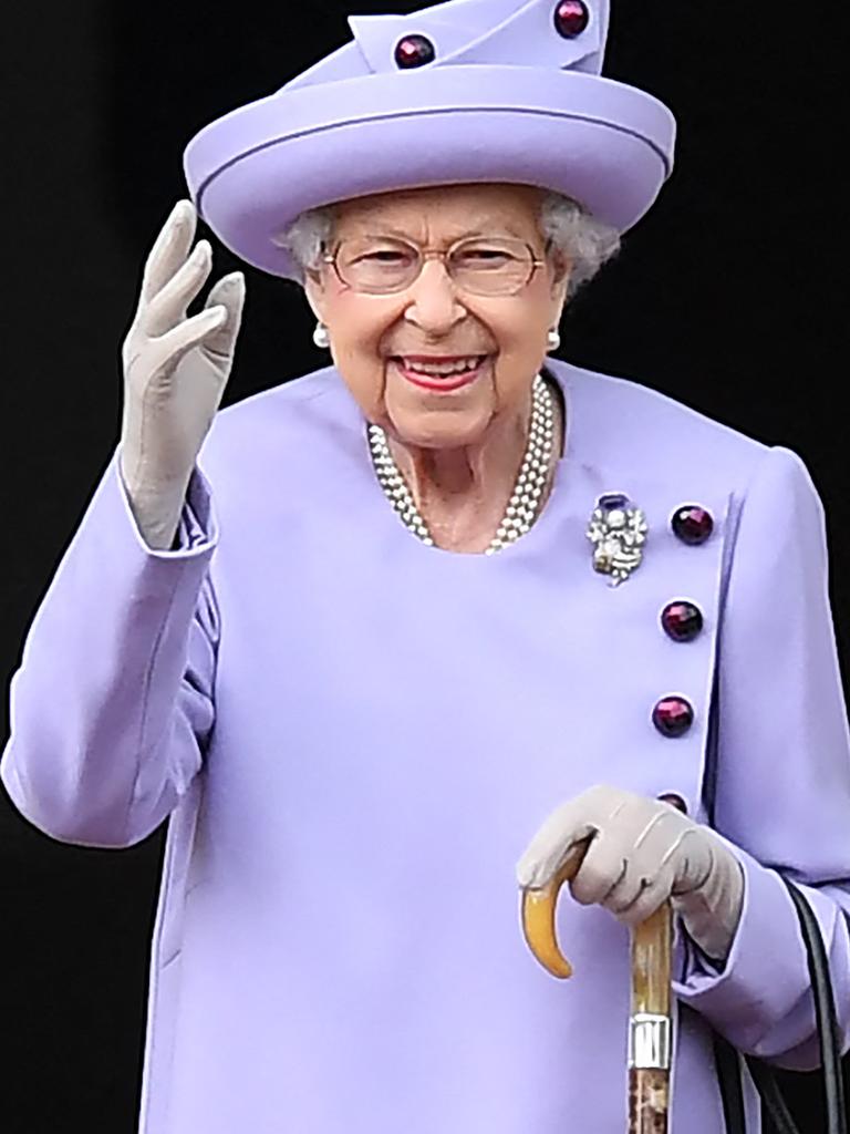 The monarch was 96 years old. Picture: Andy Buchanan/AFP