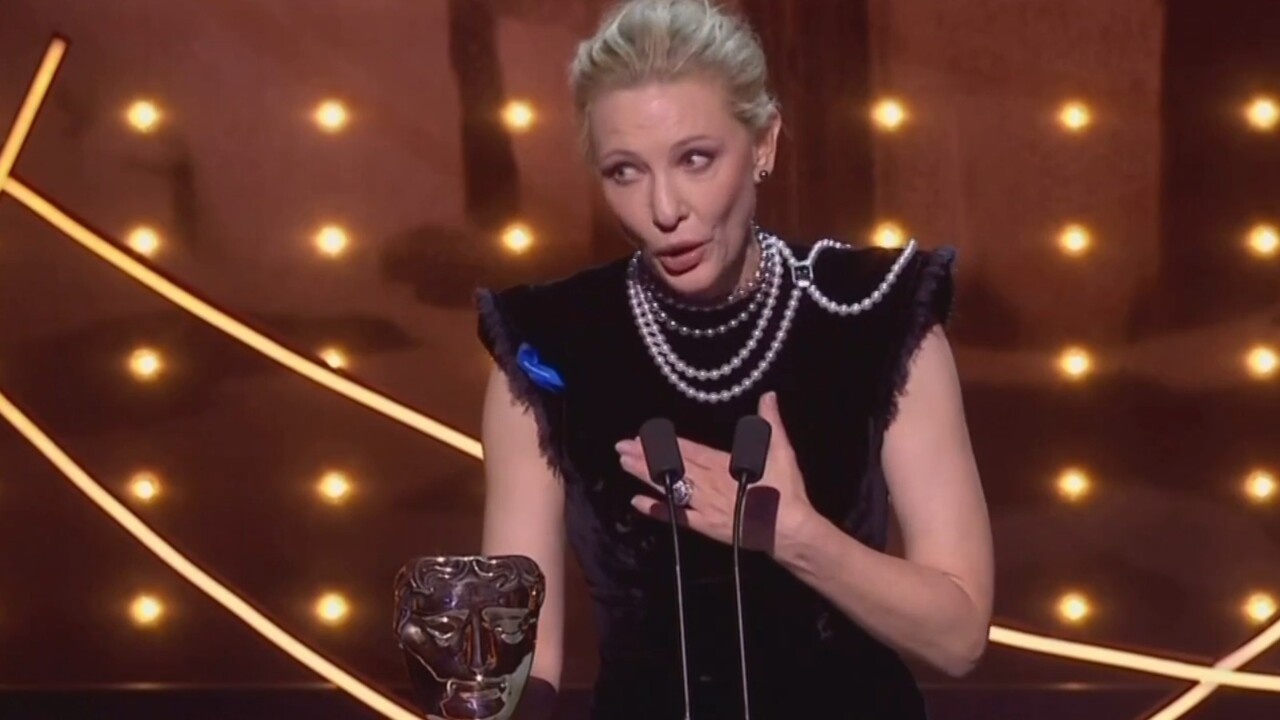 Cate Blanchett pretended to be 'shocked' by latest award win