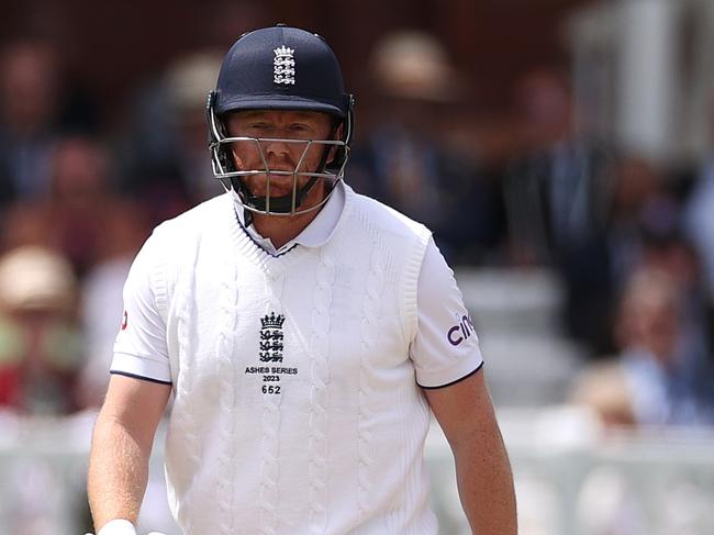 Bairstow was furious. Picture: Ryan Pierse/Getty Images